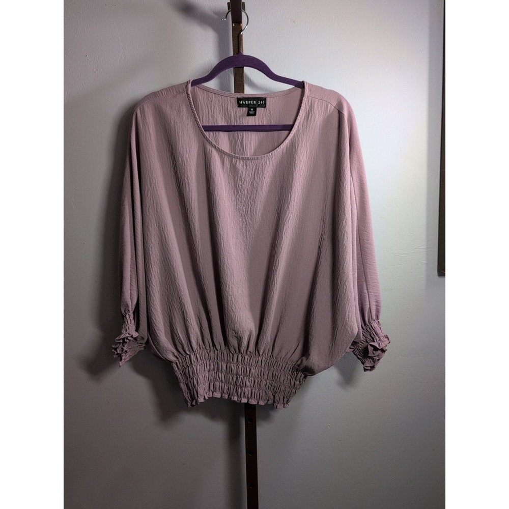 Harper 241 Pale Purple 3/4 In Sleeve Medium